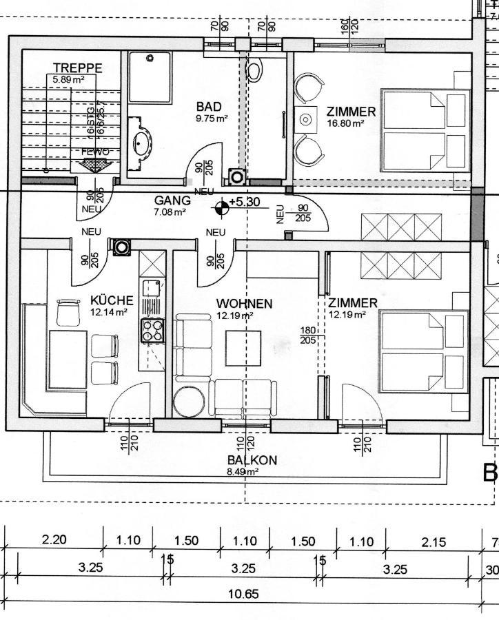 Appartement Birkheim Oetz Eksteriør billede